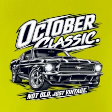 Říjnová klasika americký veterán muscle car