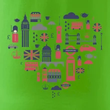 Anglie symboly srdce