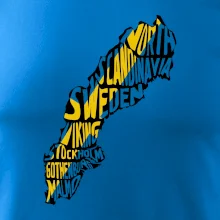 Mapy - názvy měst - Švédsko