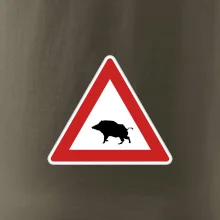 Dopravní značka - Pozor divočák