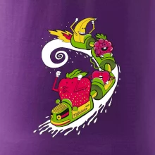 Milkshake vlak kreslený (Pecka design)