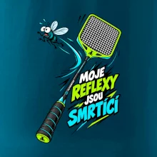 Badminton smrtící reflexy