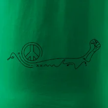 Pěst a symbol míru