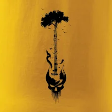 Kytara strom a lebka