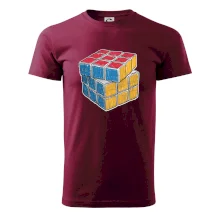 Rubikova kostka kreslená