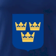 Švédský znak tři korunky velký