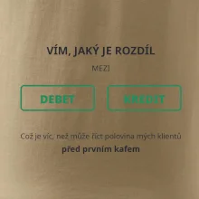 Rozdíl mezi debet a kredit