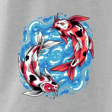 Yin & Yang Koi kapr - červený