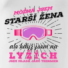 Lyže - možná jsem starší žena