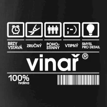 Čárový kód vinař