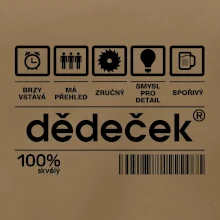 Čárový kód dědeček Čárový kód dědeček