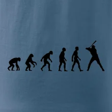 Evoluce baseball pálkař nápřah