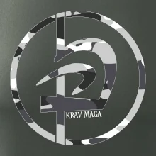 Krav maga  maskáčový nápis