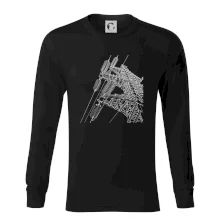 Nákres stožáru vysokého napětí