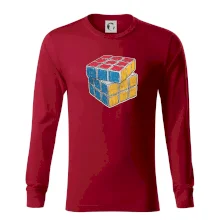 Rubikova kostka kreslená