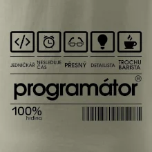 Čárový kód - programátor