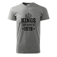 Kings are born in 1978