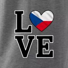Love Česká vlajka