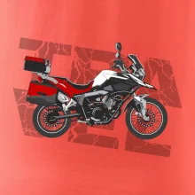 Cestovní enduro červená