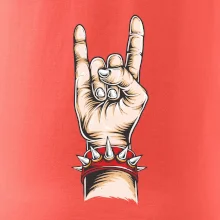 Rocková ruka s náramkem