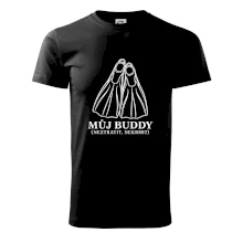 Můj buddy dvě překřížené potápěčské ploutve