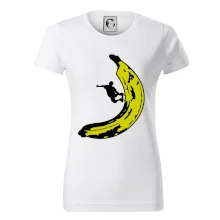 Skateboardista na banánu