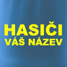 Hasiči - žlutý nápis - váš název sboru