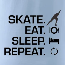 Eat sleep skate - lední bruslení