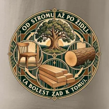 Od stromu až po dřevěnou židli