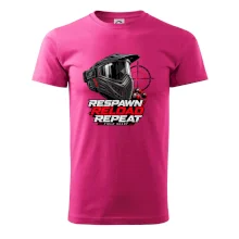 Paintballová maska respawn reload repeat
