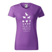 Oční test zvířatka