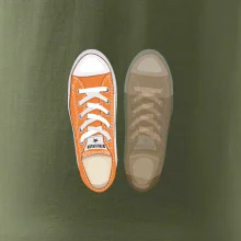 Párové boty - oranžové