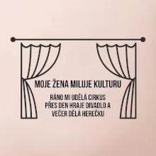 Žena miluje kulturu