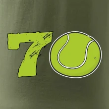 Tenis kulaté narozeniny 70