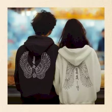 Párova mikina - Jeho anděl , Její strážce