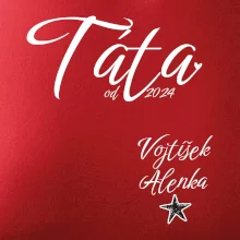 Táta od roku + jména dětí dole vlevo