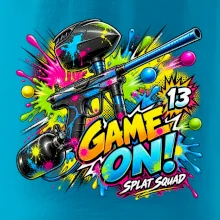 Barevná exploze game on paintball