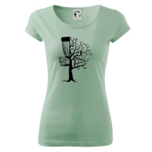 Disc golf pozor strom