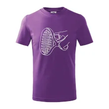 Tenisová raketa jednim tahem