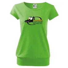 Bagrista v kruhu - vlastní nápis