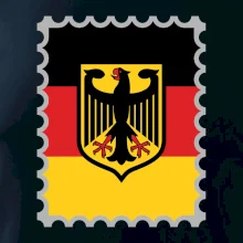 Německá známka - vlajka