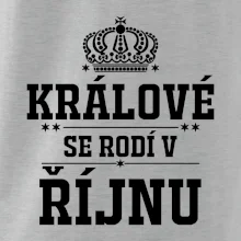 Králové se rodí v řijnu