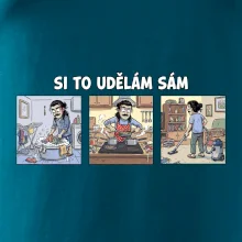 Si to udělám sám - dlouhé vlasy a knír