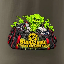 Biohazard otevřená hokejová taška