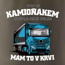 Stát se kamioňákem nebyla moje volba