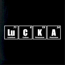 Periodická tabulka LUCKA