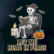 Let me read in peace