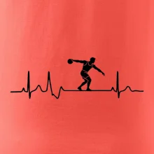EKG hod diskem