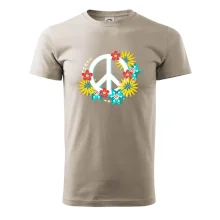 Peace symbol abstraktní