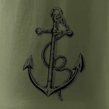 Kotva kreslená tužkou
